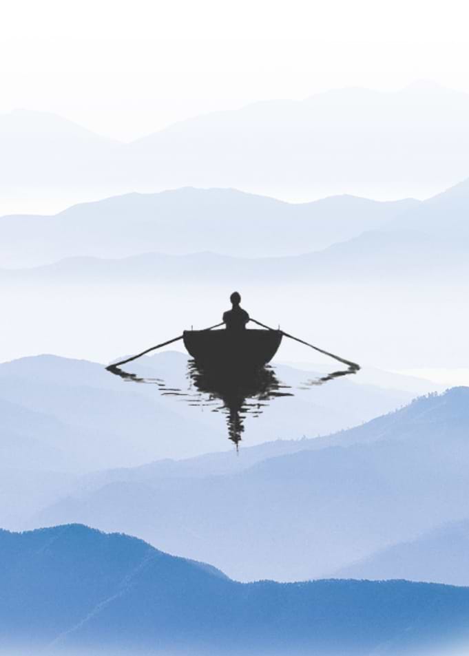 Paddling Through Nature