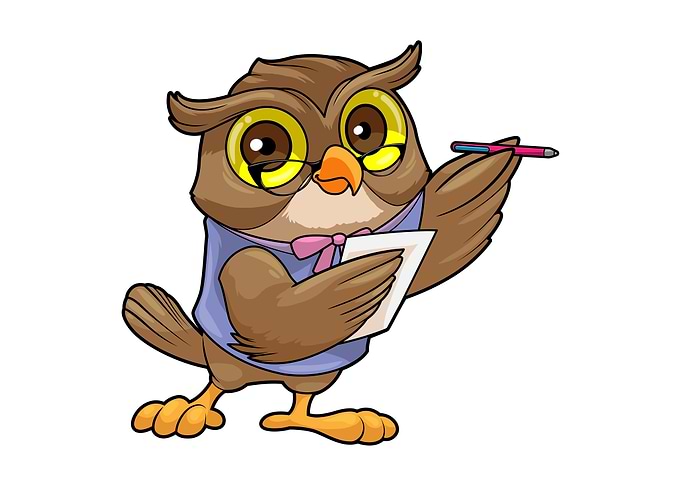 Owl Secretary Pen Paper