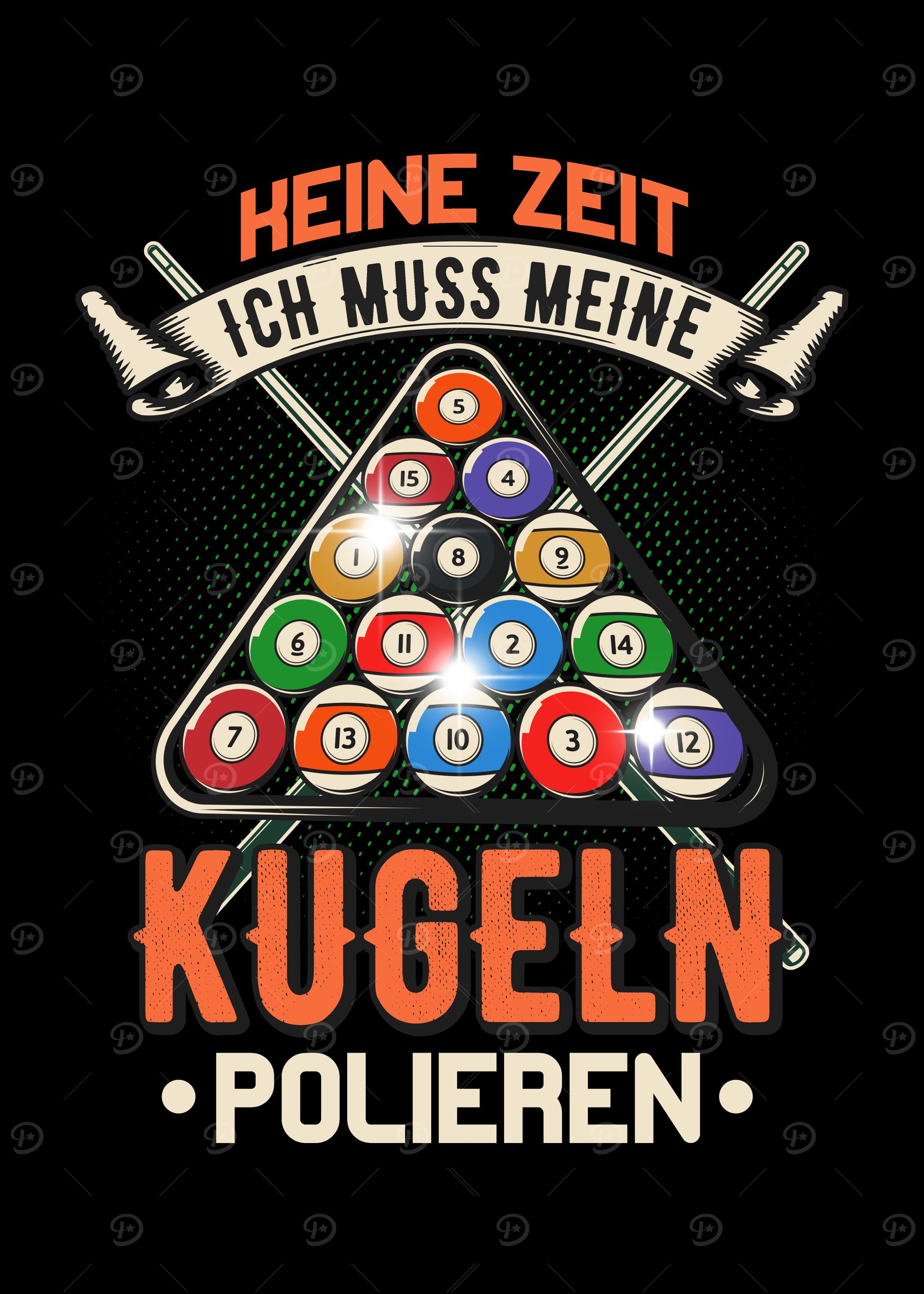 Kugeln Polieren Billard
