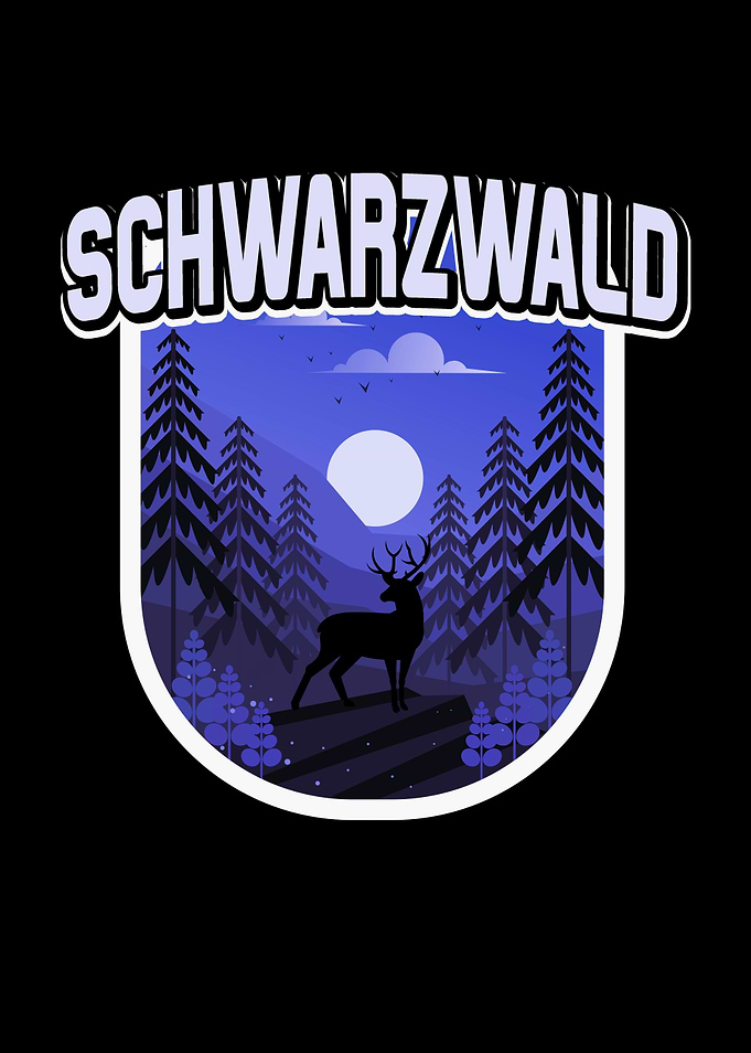 Schwarzwald Illustration