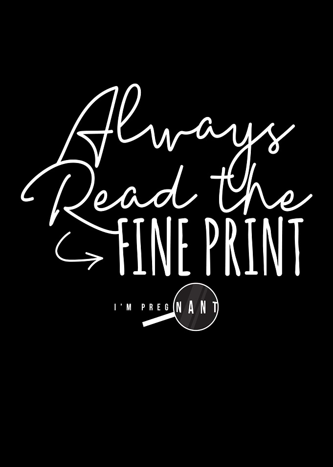 Always Read The Fine Print