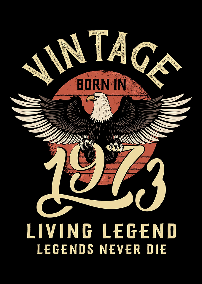 Vintage 1973 Born