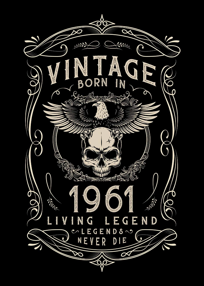 Vintage 1961 Living Legend