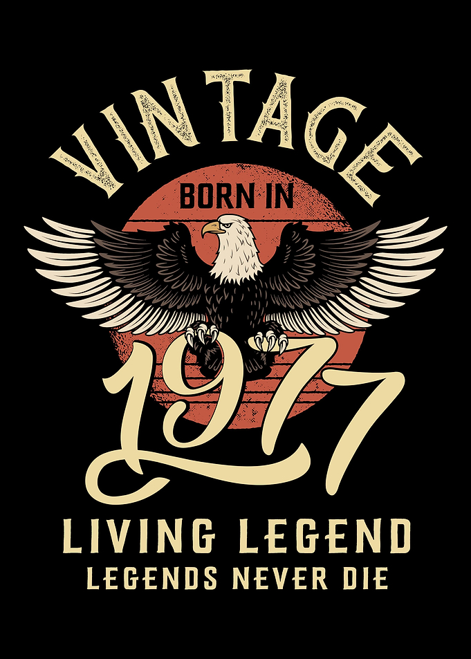 Vintage 1977 Born