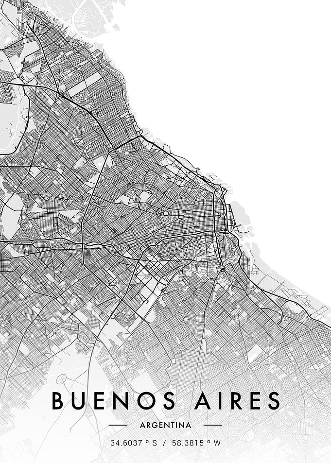 Buenos Aires City Map