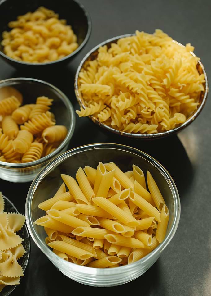 Assorted pasta