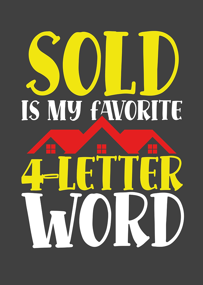 Sold is my favorite word