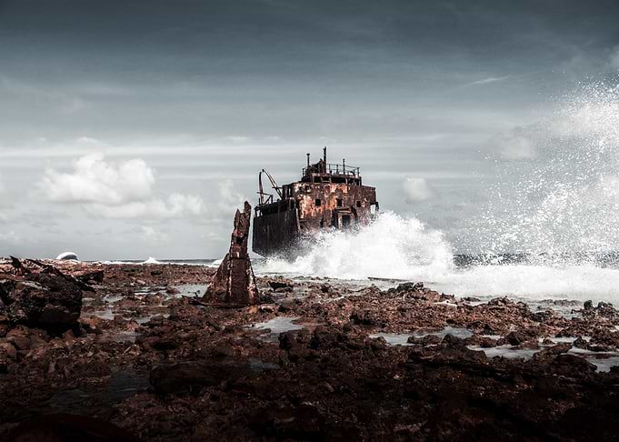 the wreck