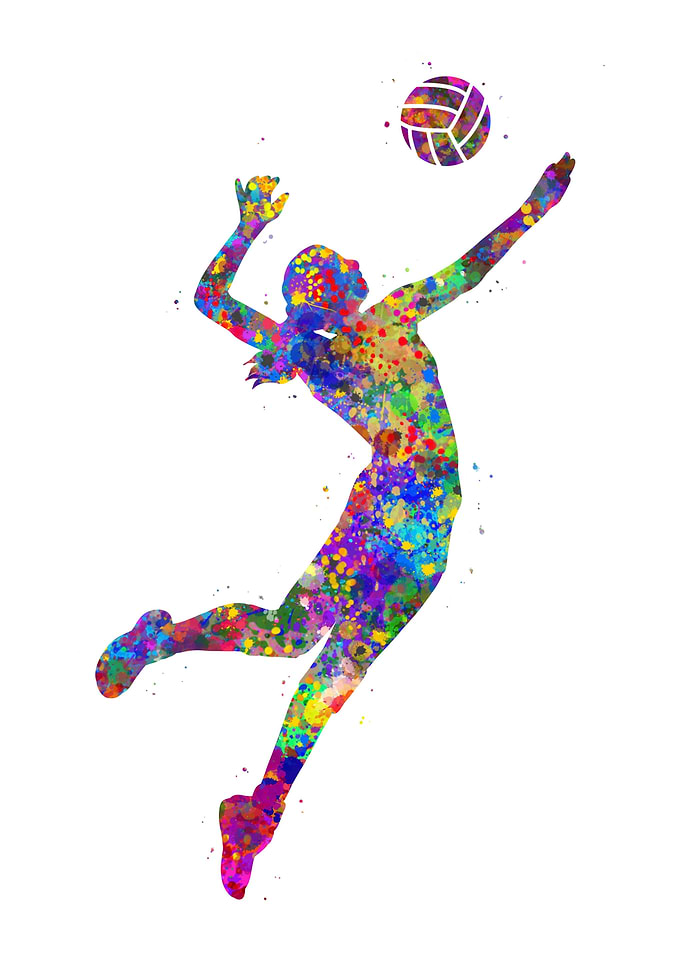 Volleyball Player Girl