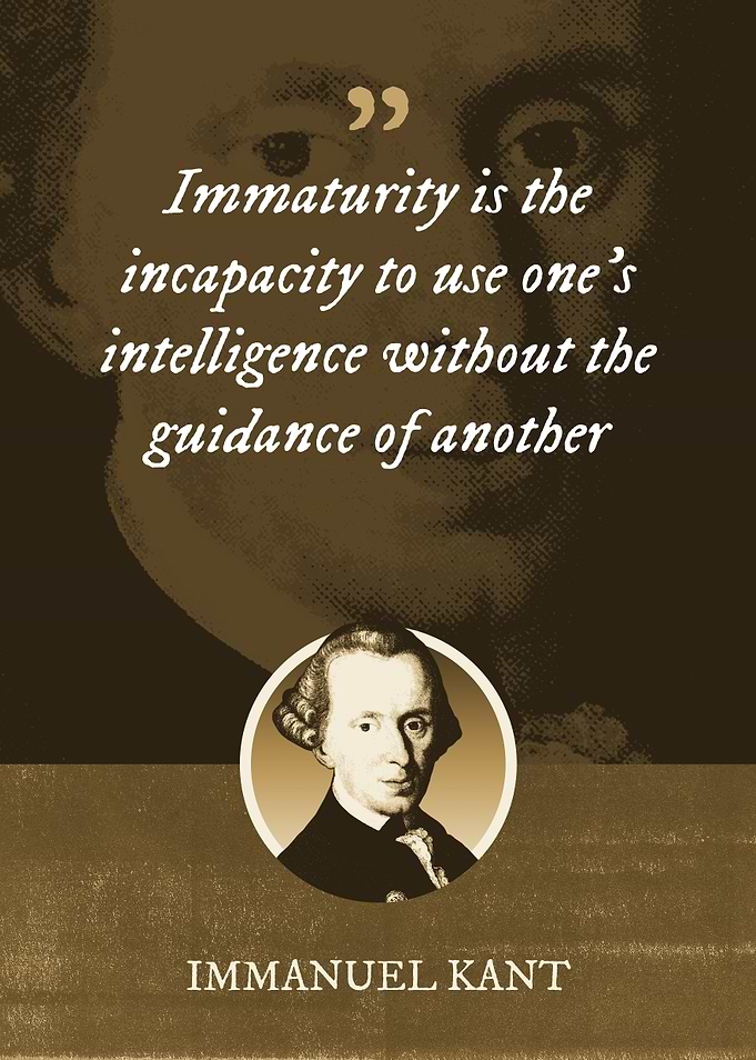 Immaturity is the