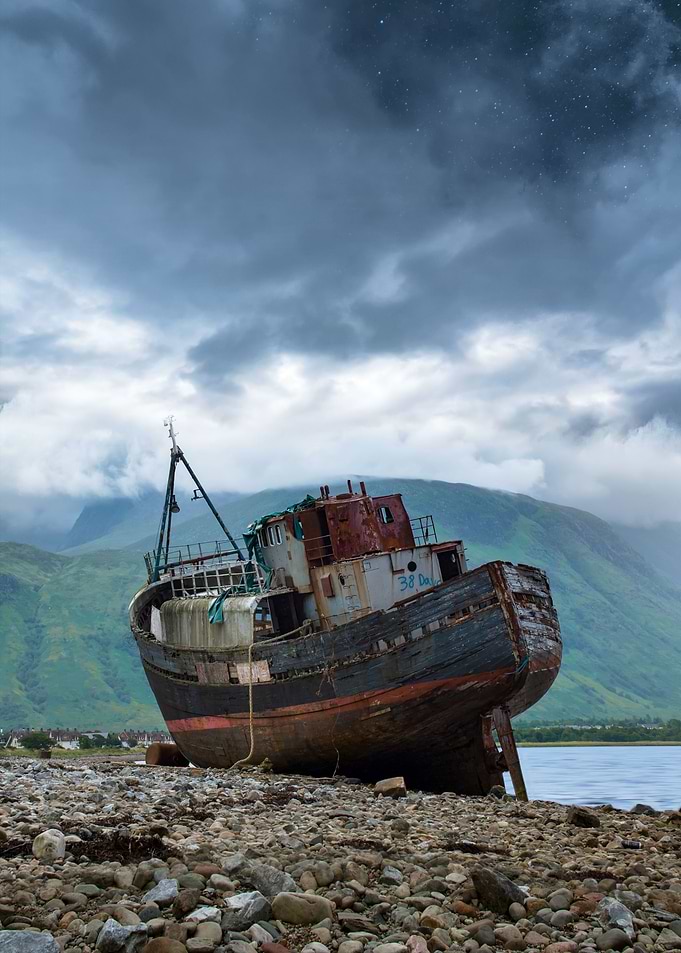 the wreck