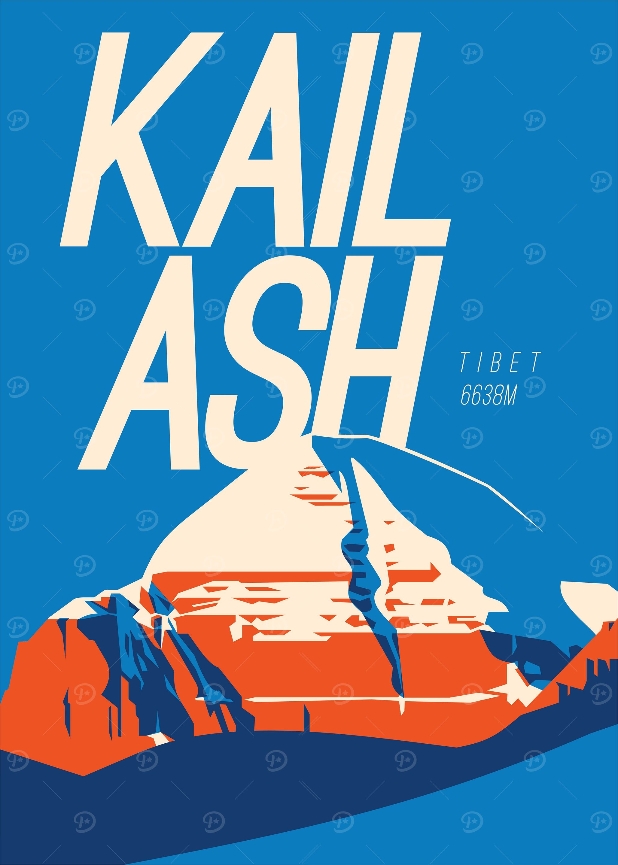 Mount Kailash Blue