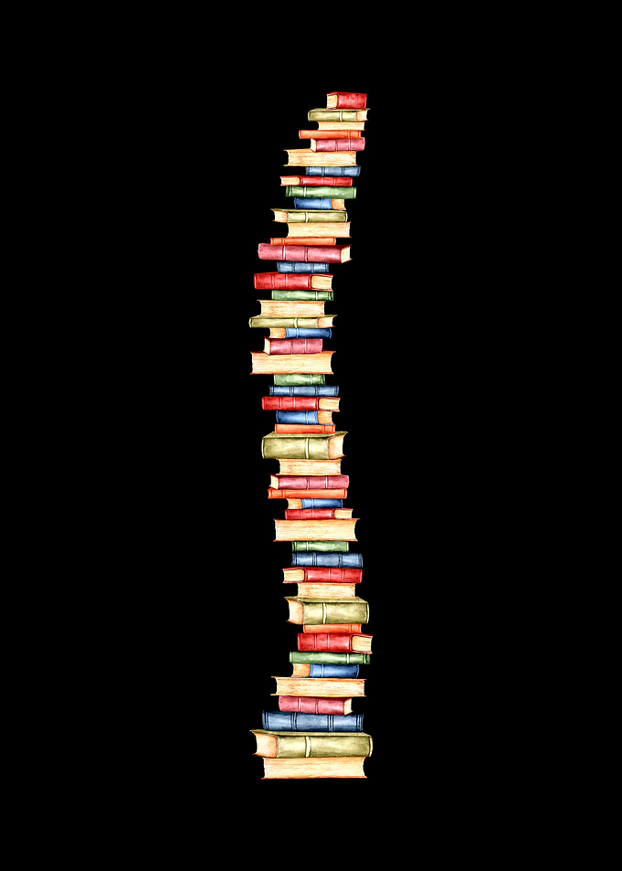 Book Backbone Notebook
