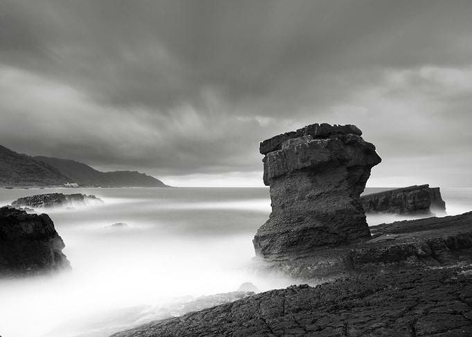 Beautiful stone pillars