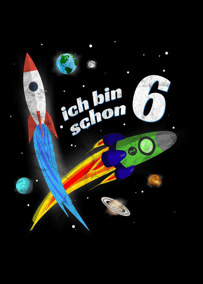 6 Jahre Kinder Raumschiff