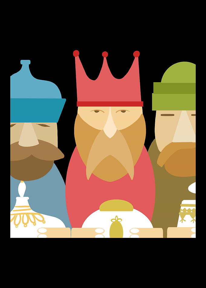 Three Kings Day Christmas