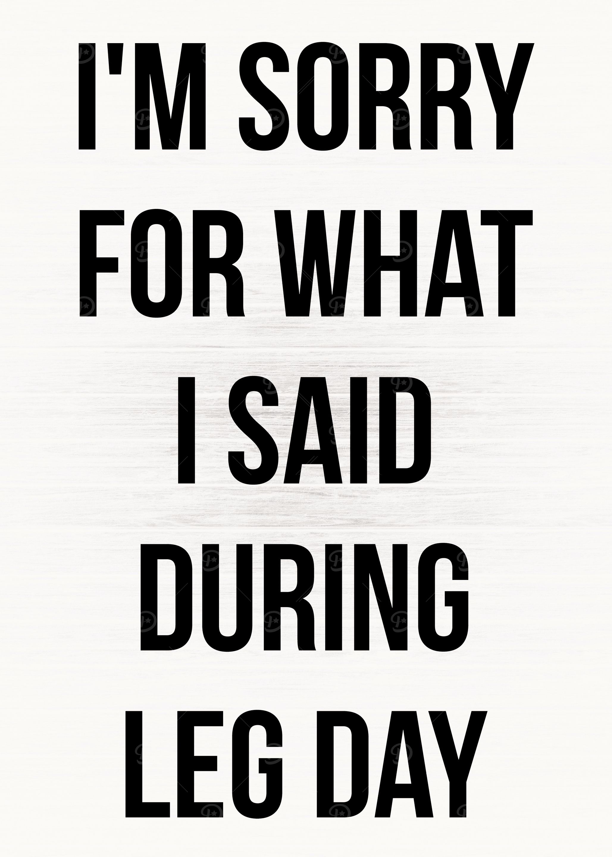 Funny Leg Day