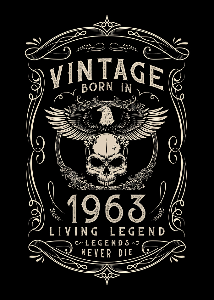 Vintage 1963 Living Legend