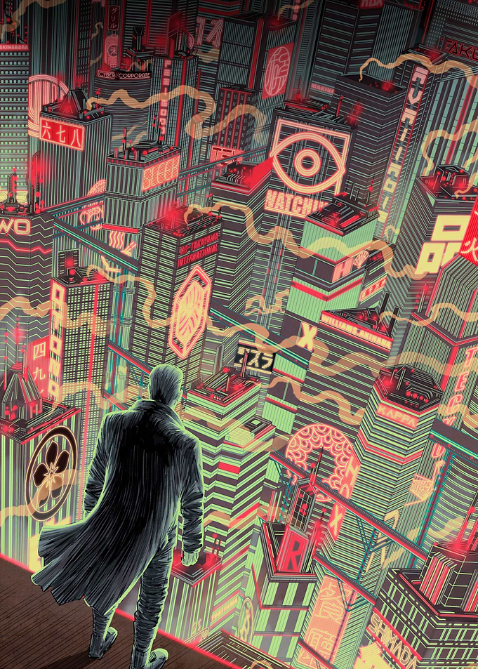Neon City Night
