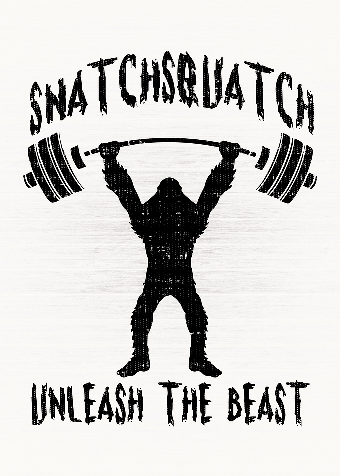 SnatchSquatch Funny Gym
