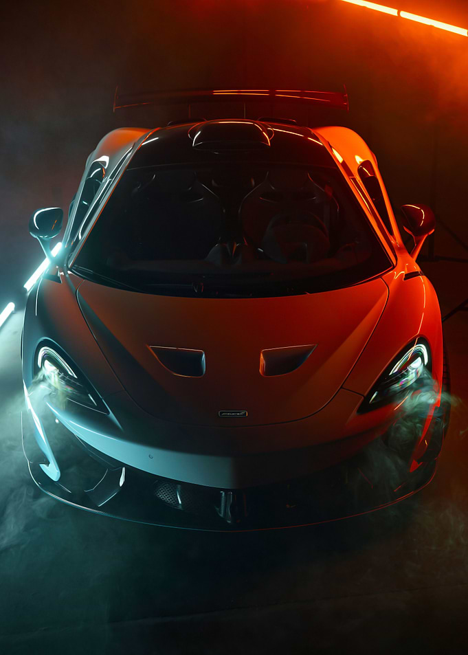 Silver Mclaren