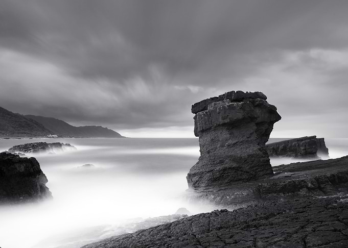 Beautiful stone pillars