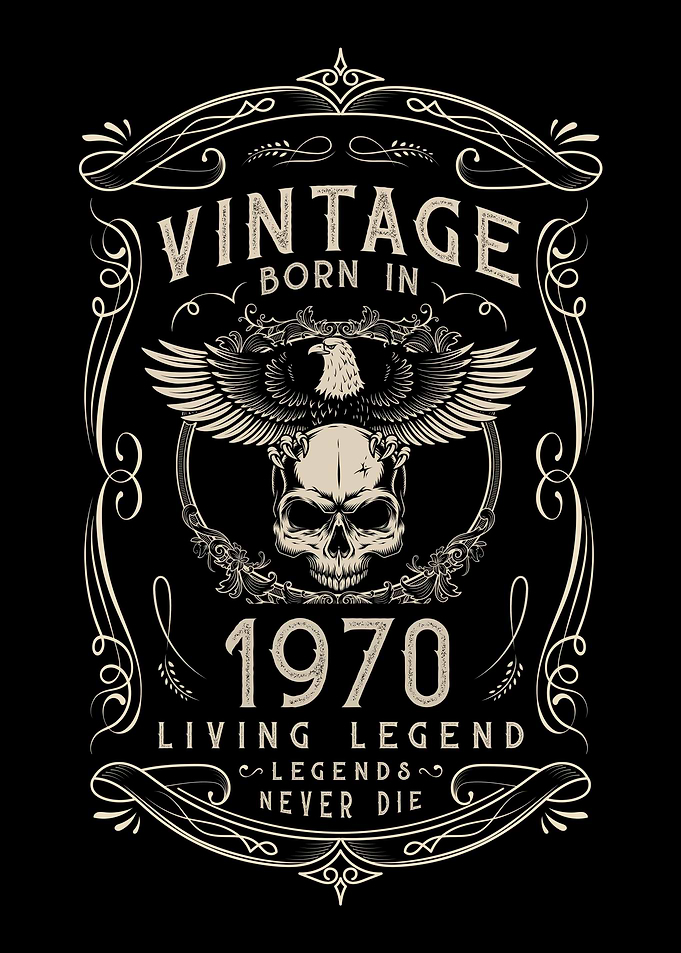 Vintage 1970 Living Legend