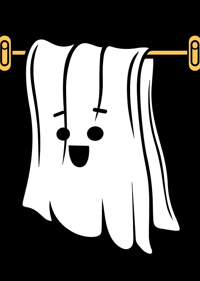 Spooky Scary Towel