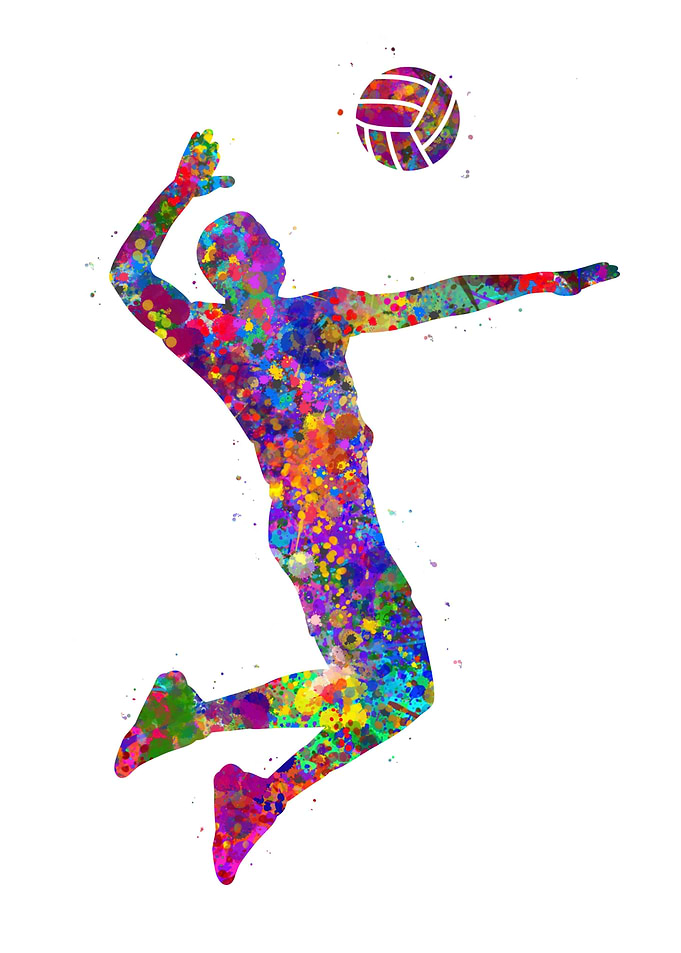 Volleyball Player Man