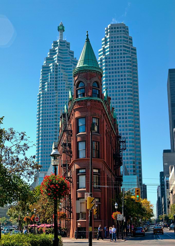 Flat Iron with TD building
