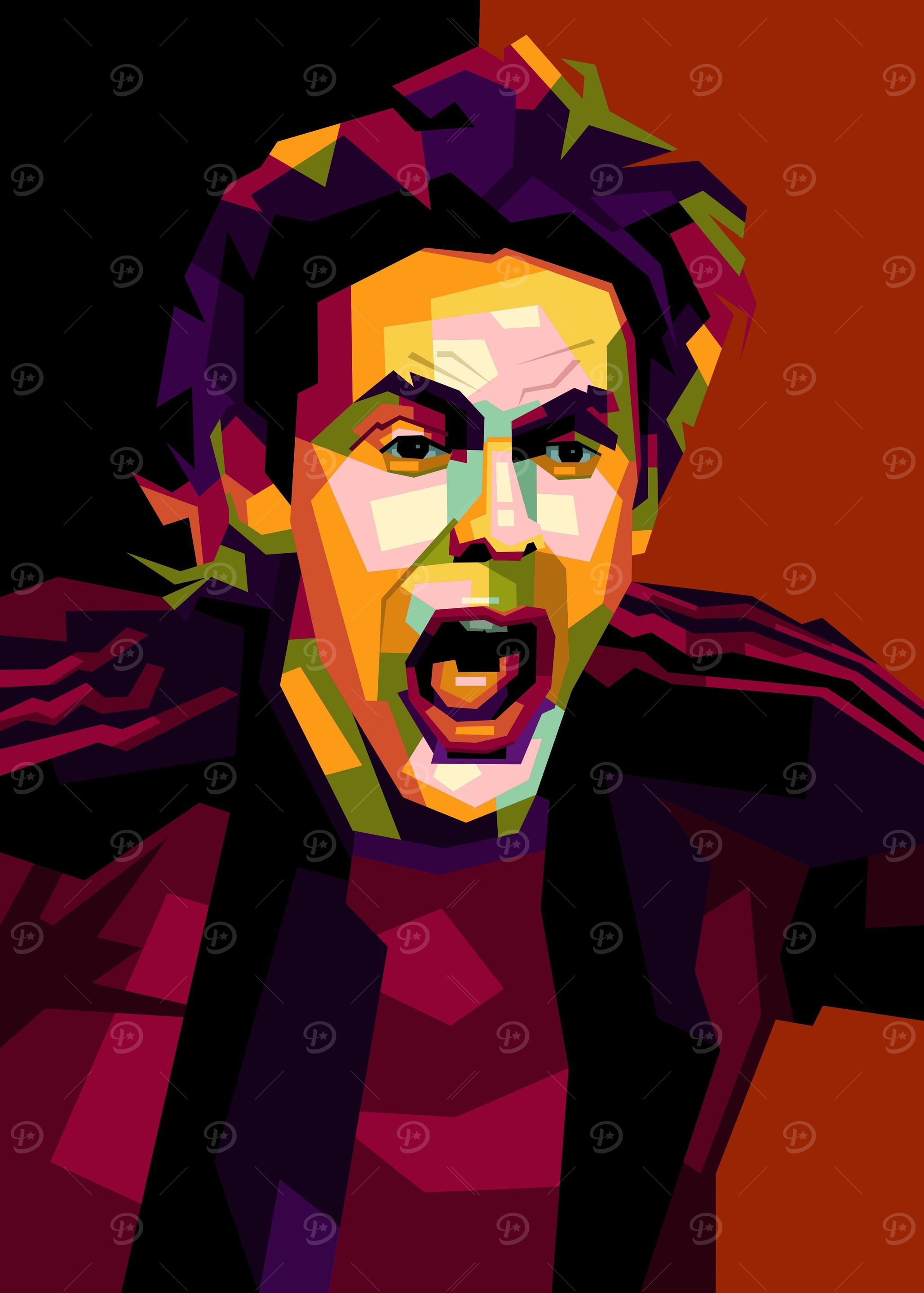 Krzysztof Piatek popart