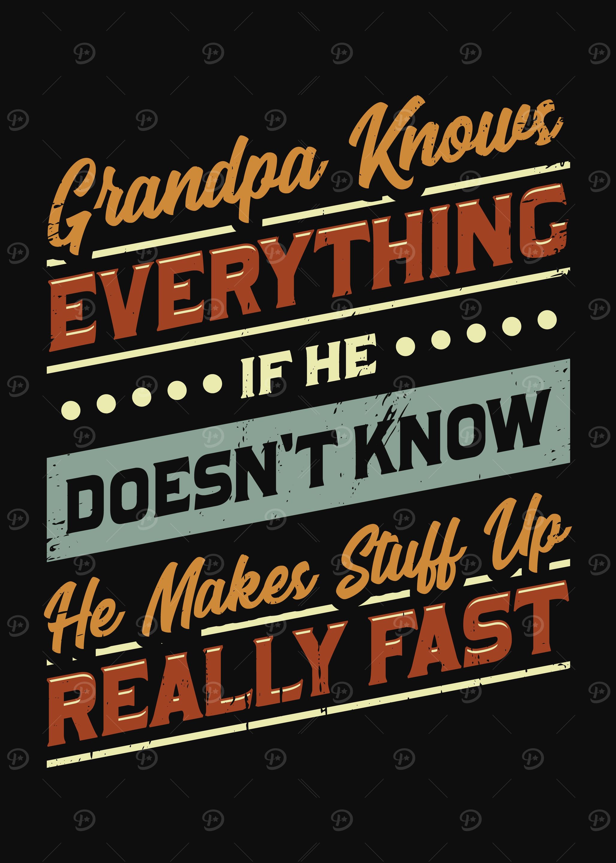 Funny Grandpa Design