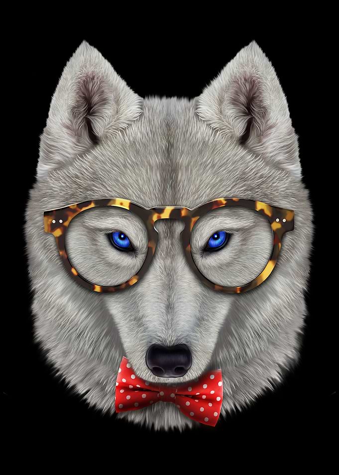 Dandy Polar Wolf