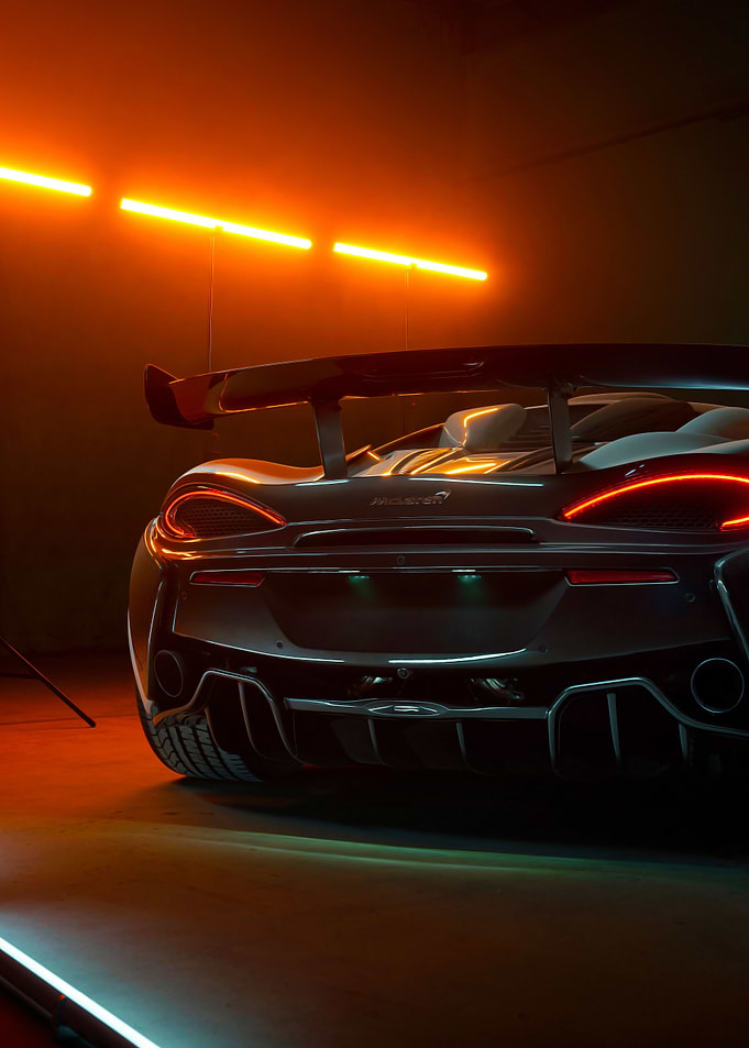 Silver Mclaren
