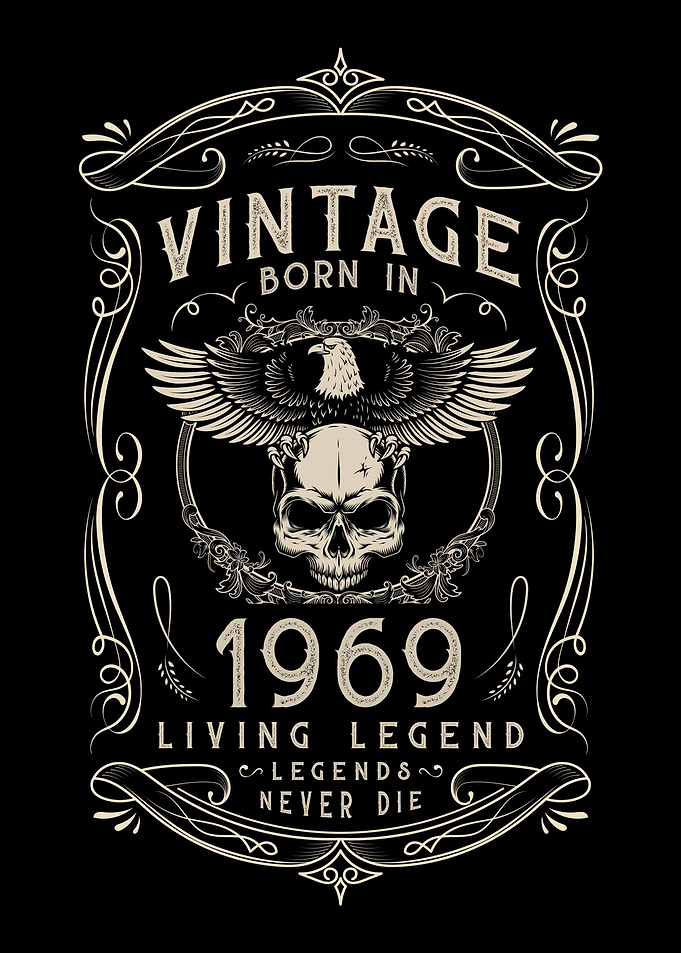 Vintage 1969 Living Legend