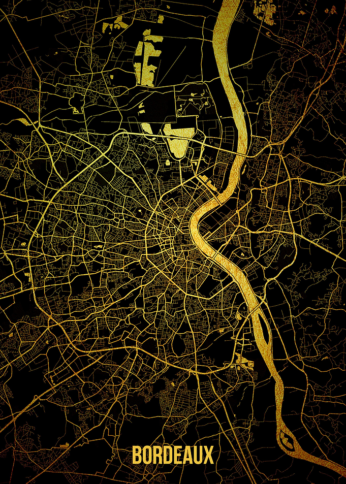 Bordeaux gold map
