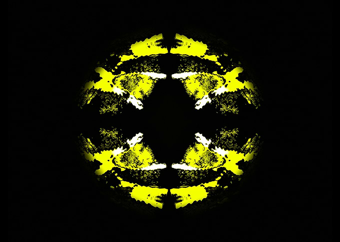 Dark Yellow Ice Sphere