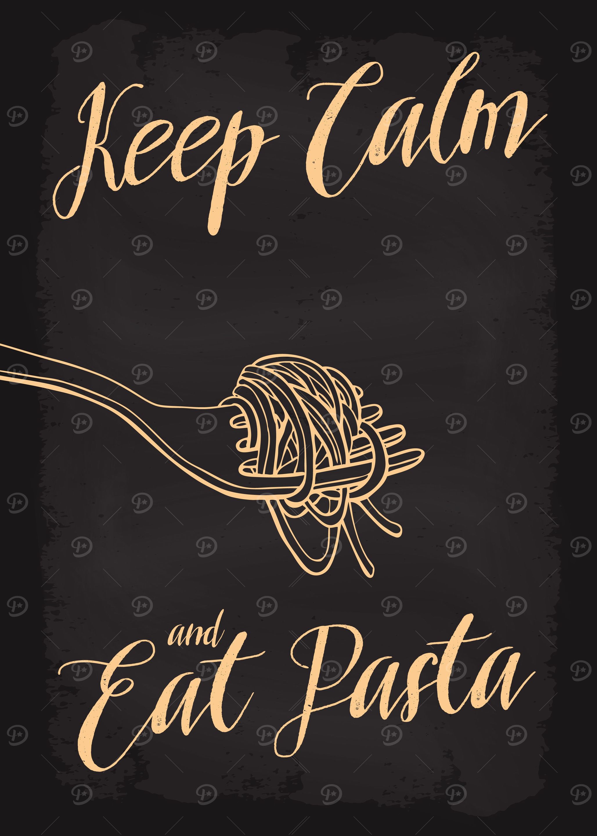 Keep Calm and Eat Pasta