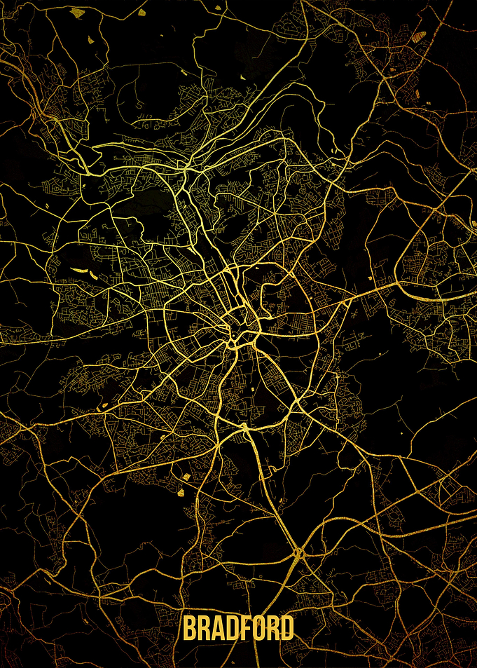 Bradford gold map
