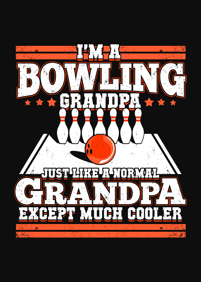 Bowling Grandpa Design