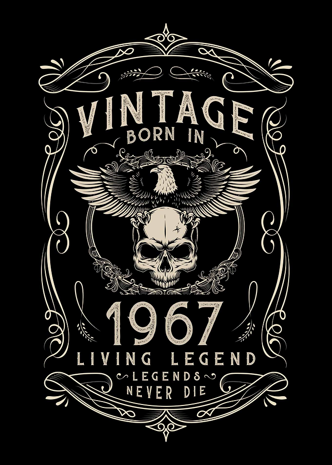 Vintage 1967 Living Legend