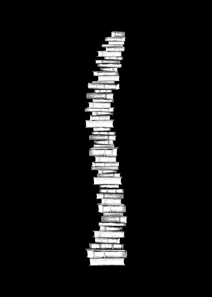 Book Backbone Notebook
