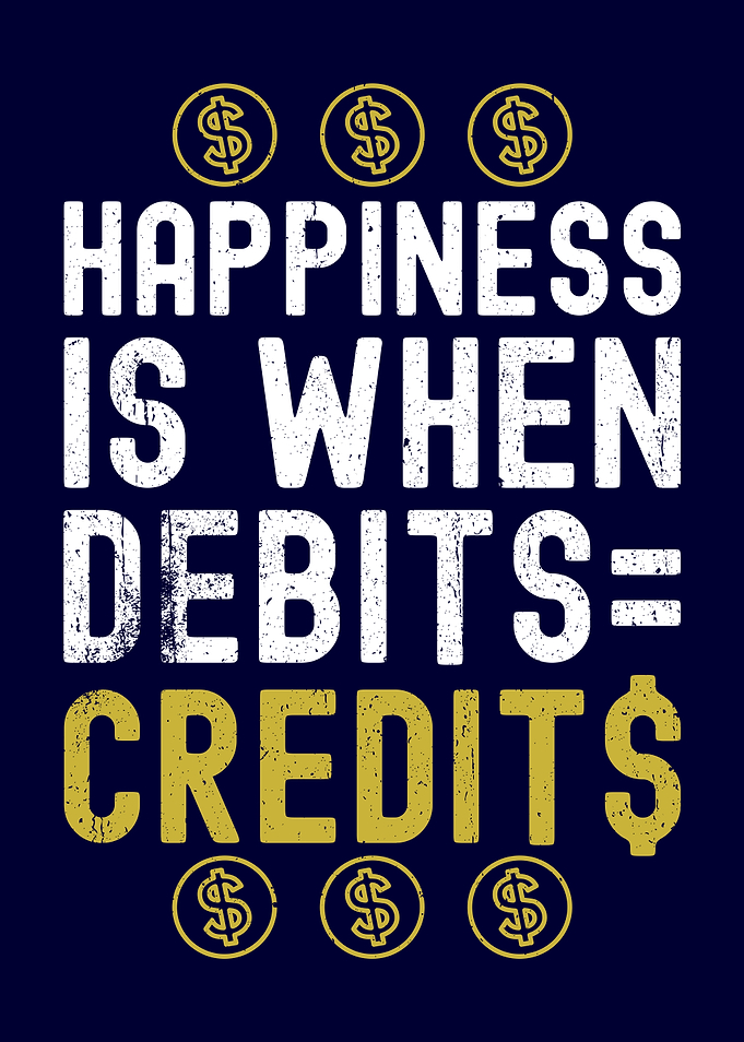 Happiness Is When Debits