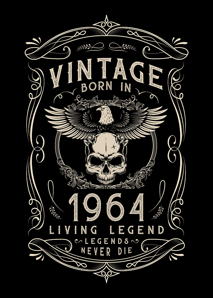 Vintage 1964 Living Legend
