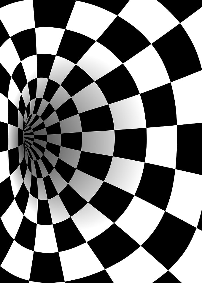 Optical Illusion Vortex 3D