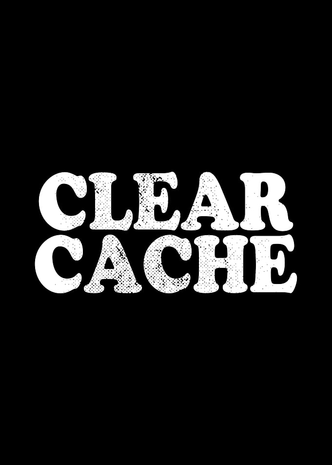 Clear Cache Nerd Geek