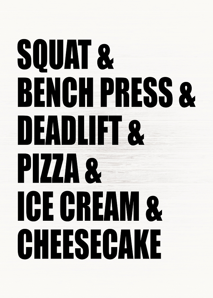 Funny Bodybuilding List