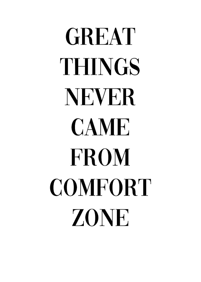 Comfort Zone Quote