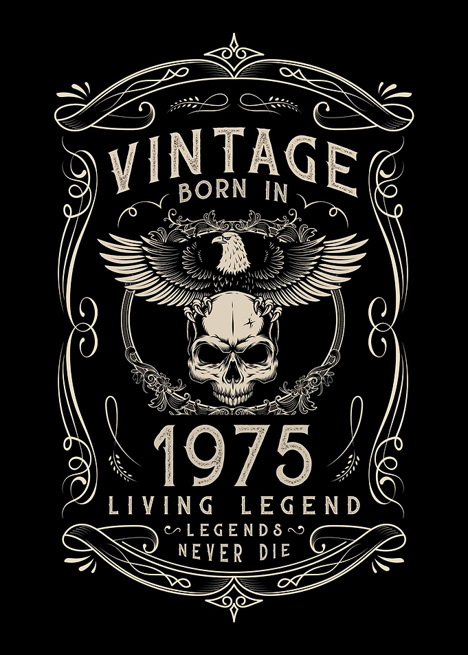 Vintage 1975 Living Legend