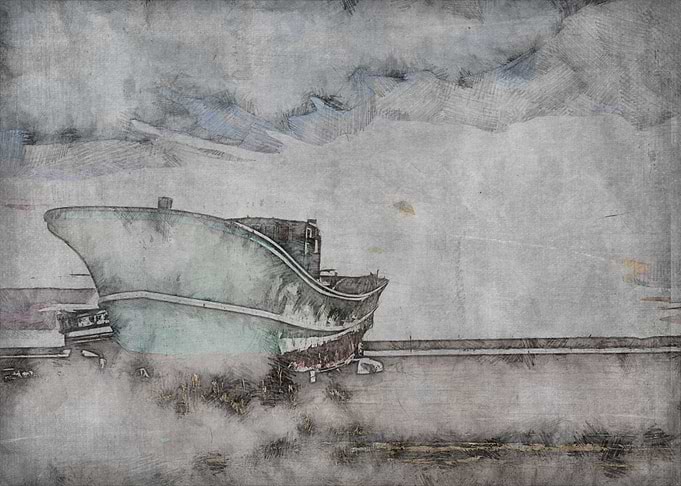 the wreck